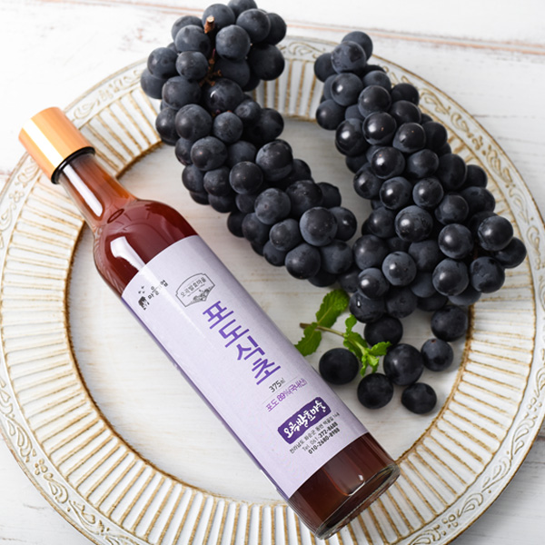 천연발효식초 포도식초 375ml×2 (숙성2년)