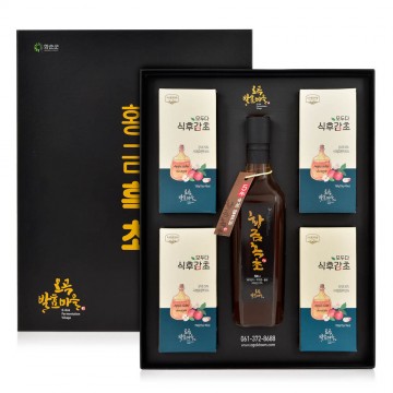 천연발효식초 황금흑초(5년숙성)선물세트